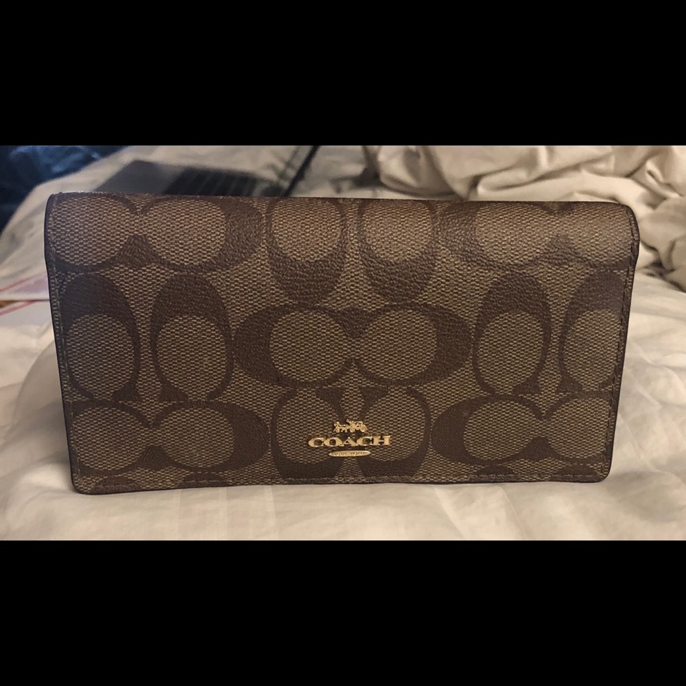 Authentic coach wallet